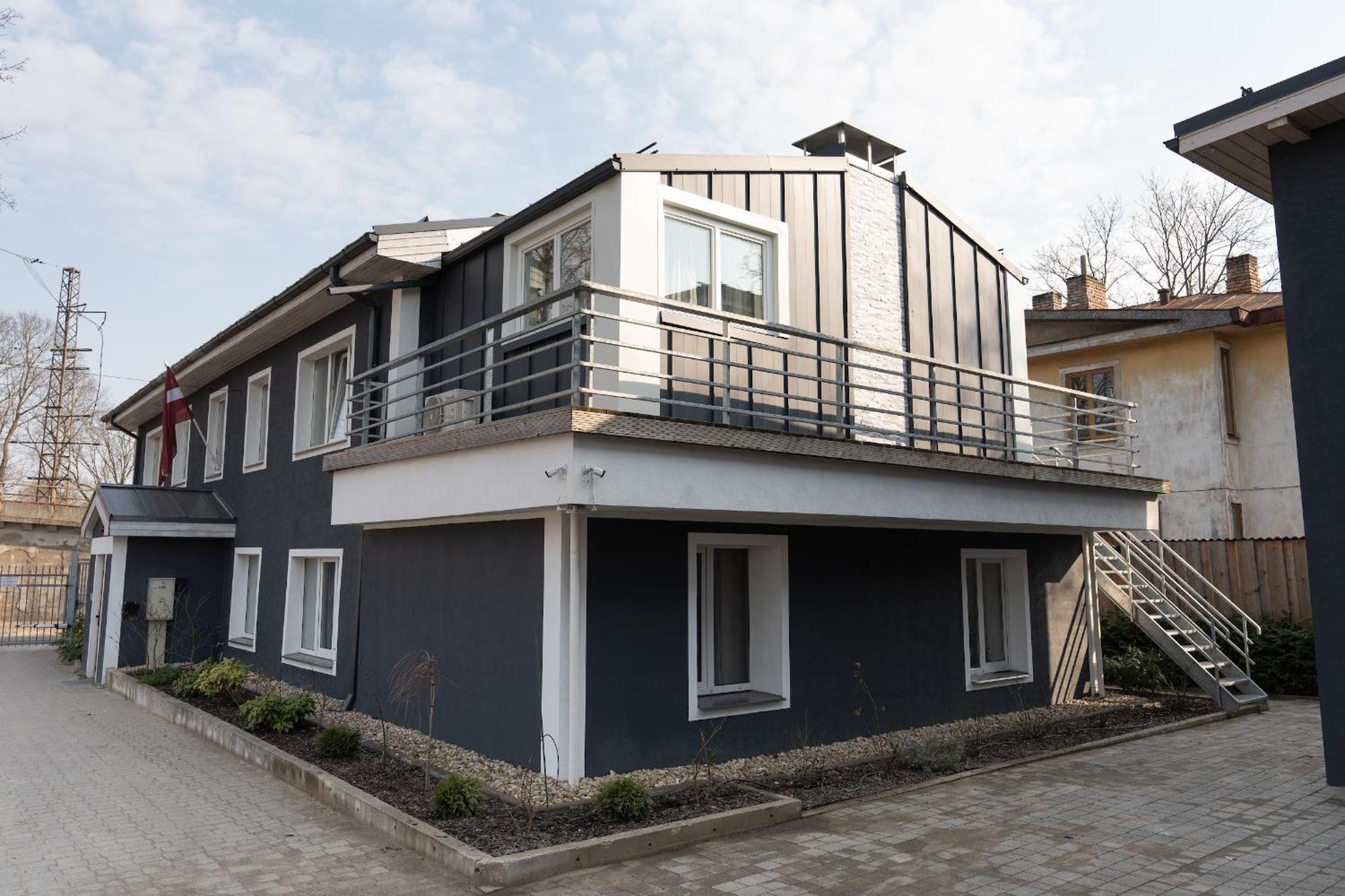 Green Garden & Private Parking Apartments With Playground Riga Eksteriør bilde